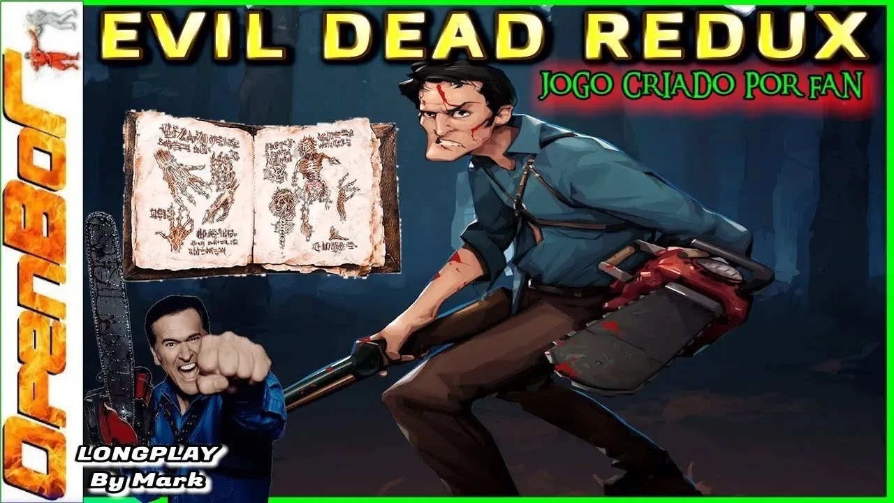 EVIL DEAD REDUX do OPENBOR (PC) Um Game de Fan, Game Vyse's Mod Longplay