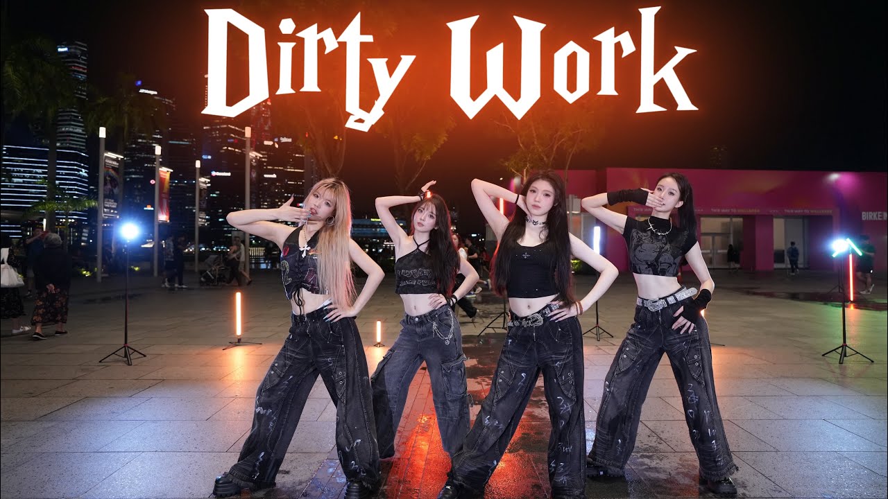 [KPOP IN PUBLIC] aespa- 'Dirty Work’ | DANCE COVER | BARBIE CRUSH FROM SINGAPORE [FIRST IN SG]