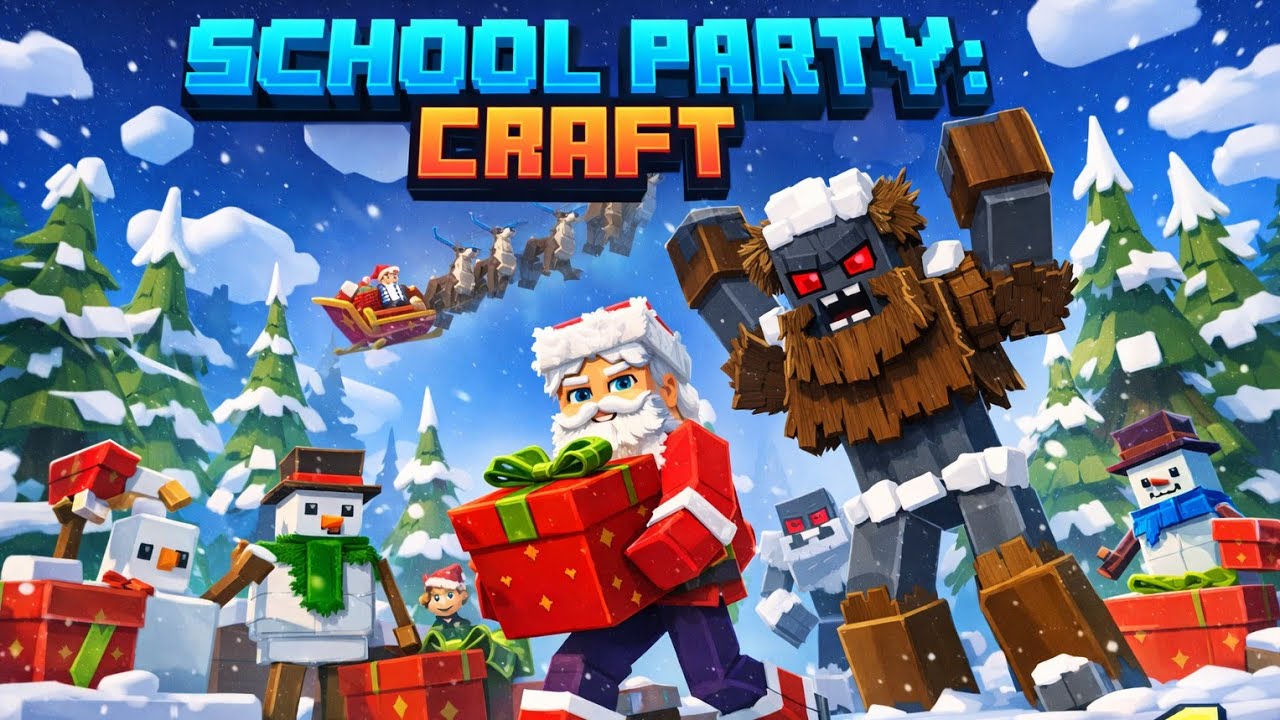  School Party Craft Season 1 | Christmas Update 🎄2026 