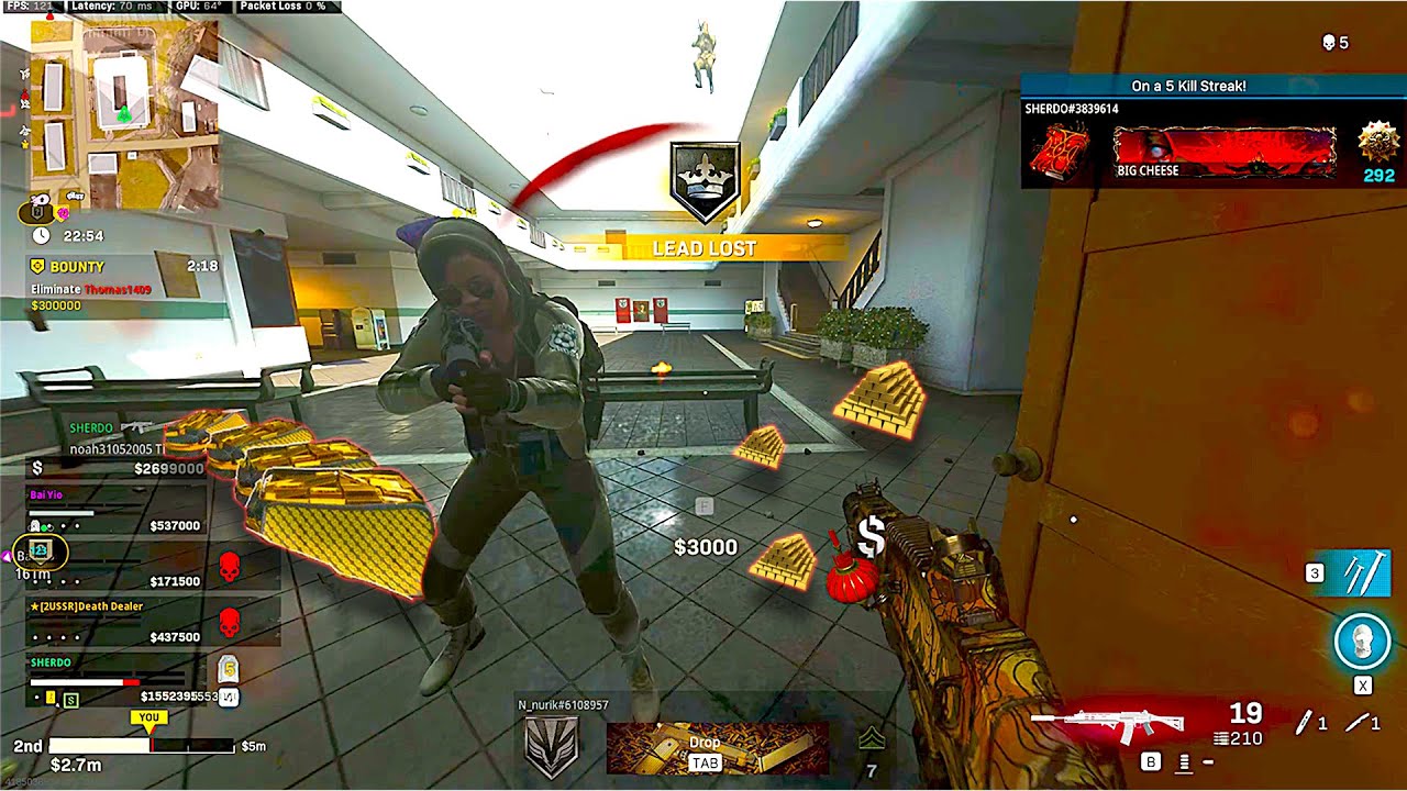 Warzone: Golden Plunder WIN With The Grau & HDR Full Match (No Commentary)