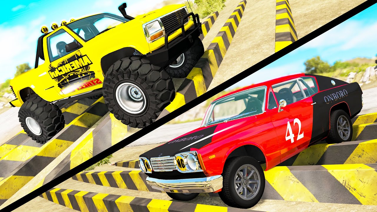 Large vs Little Wheels #15 - Beamng drive