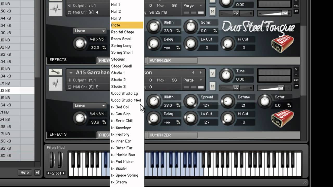 Duo Steel Tongue - Sample Library for Kontakt