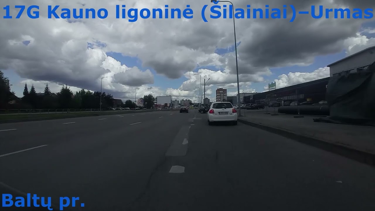 Kauno autobusai 17G Kauno ligoninė–Urmas–Kauno ligoninė (žiedinis) Temsa Avenue LF12 #515