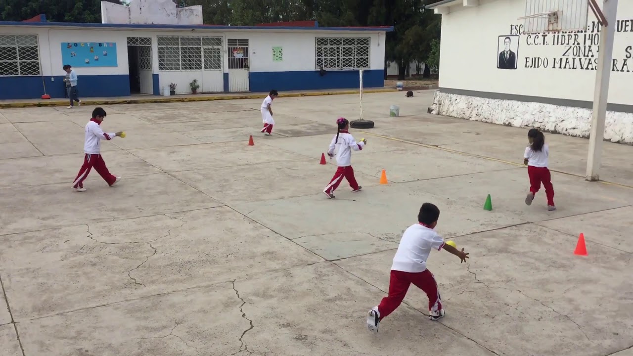 TRABAJO CON CONOS Y PELOTAS