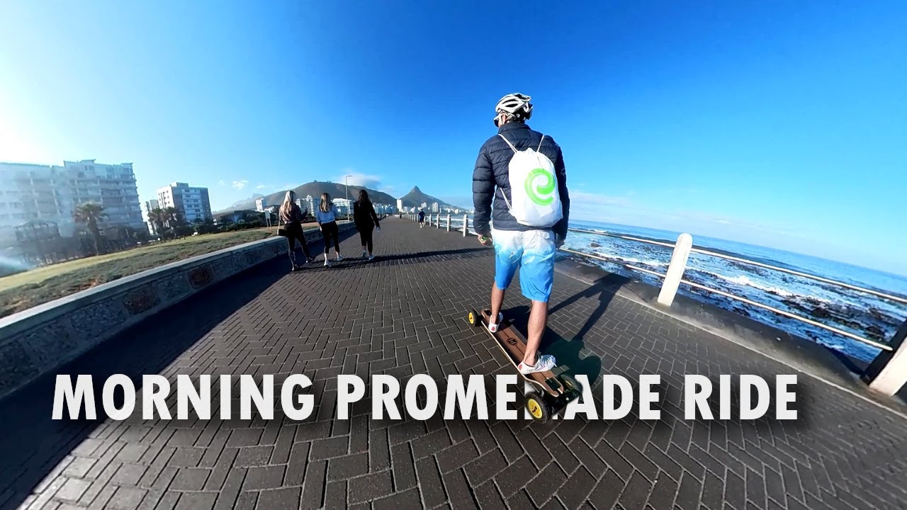 Beautiful Morning Cape Town Promenade Ride to Saunders Rock Pool 🛹
