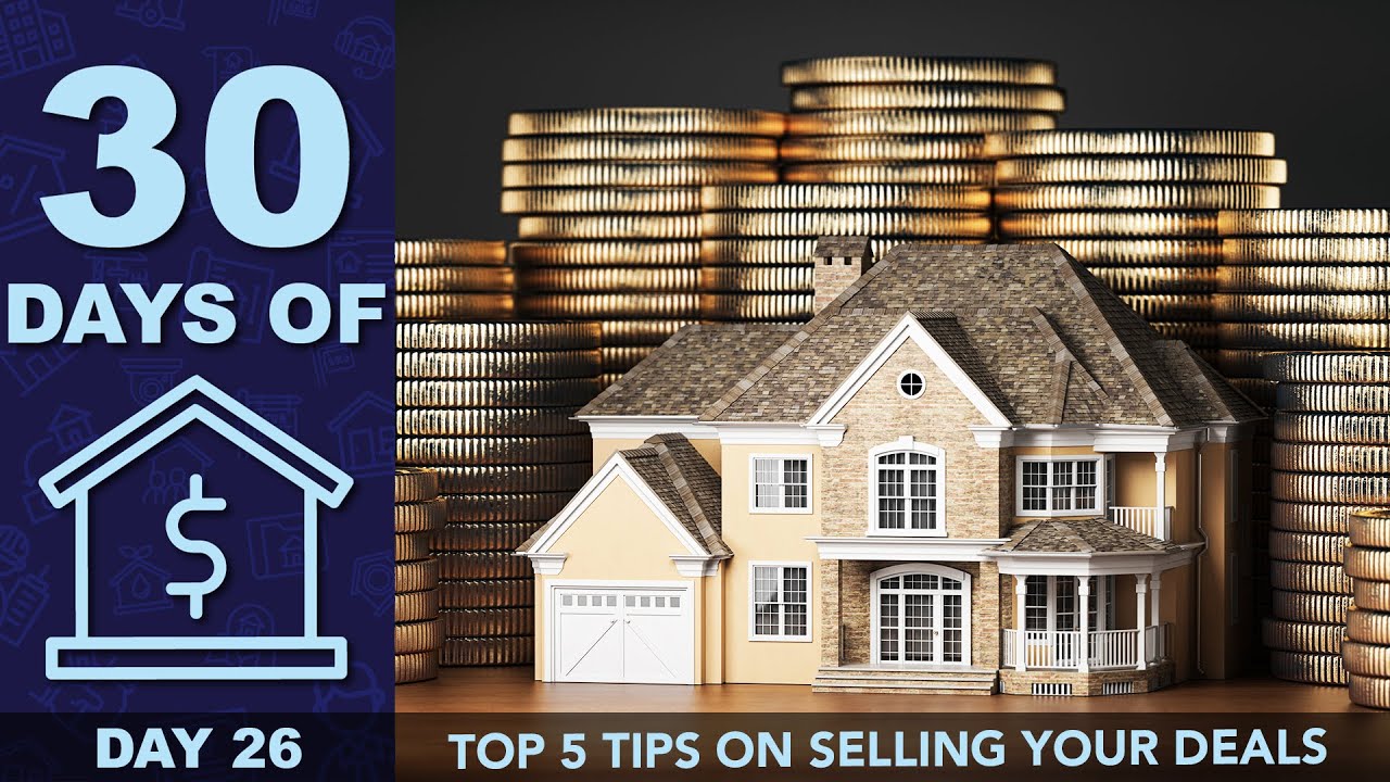 5 Tips On How To Sell Your Wholesale Deals