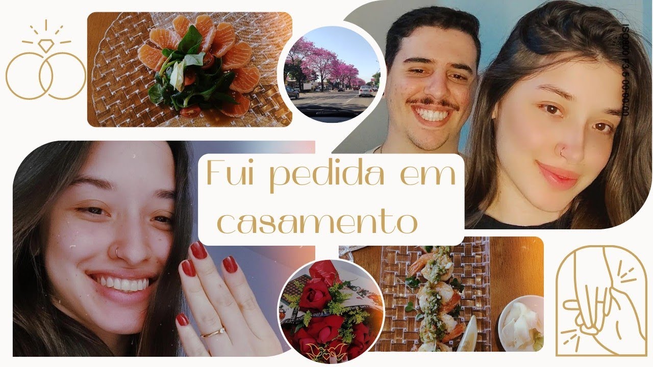 VLOG ✨ FUI PEDIDA EM CASAMENTO 😍 #vlog #noivadoano #noivado #frutosdomar #nathalie