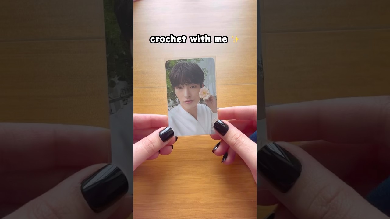 pc holder inspired by this mingi 🫶🏻 #kpop #crochet #ateez #mingi #atiny