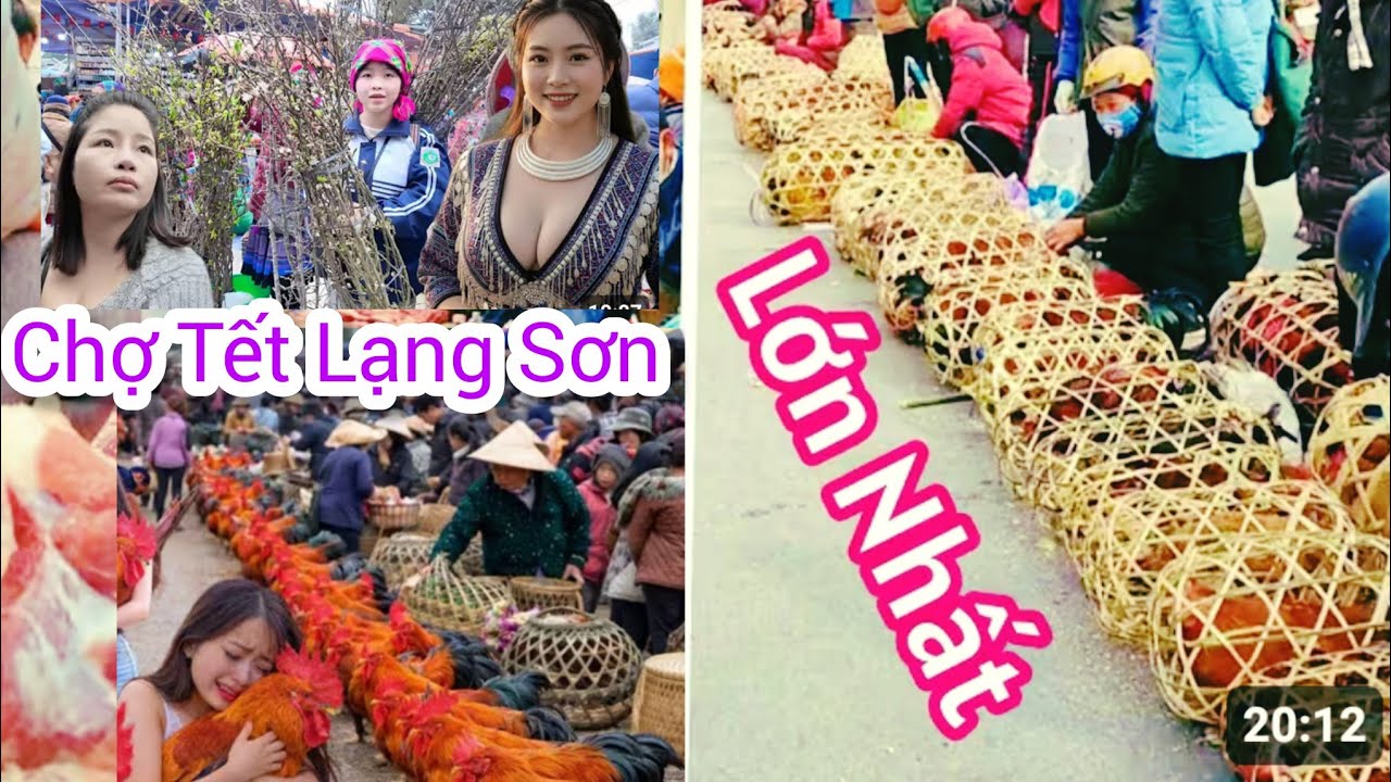 Toàn Cảnh Chợ Phiên Lạng Sơn 27/12/2025 (ÂL) Cuối Năm , Đông Kín Bà Con Ra Chợ Mua Sắm Cực Vui 
