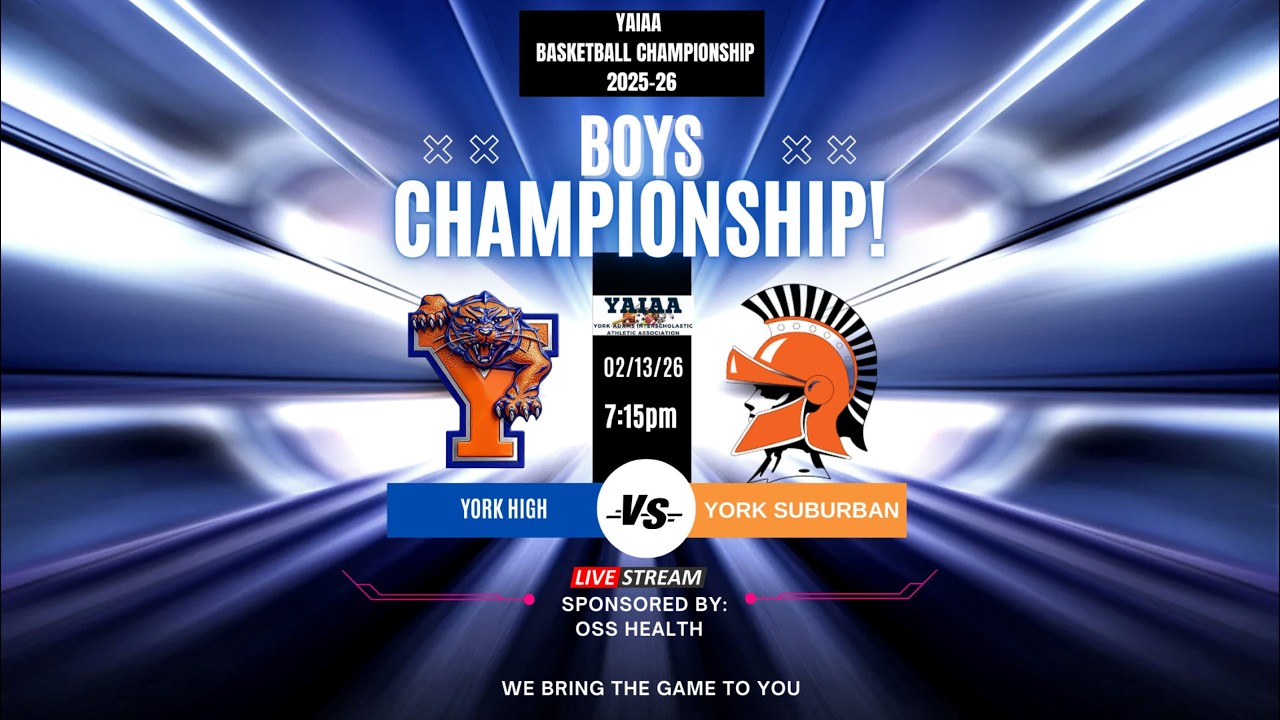 2/13/2026 - York High vs York Suburban - Boys YAIAA Championship - Sports Shooting Stars