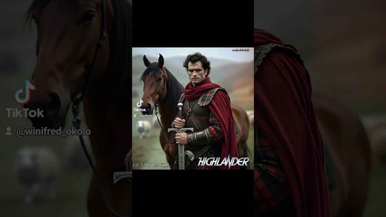 Actor Henry Cavill as the Highlander reboot 2025. 🧑🏻⚔️💪🏻🐑