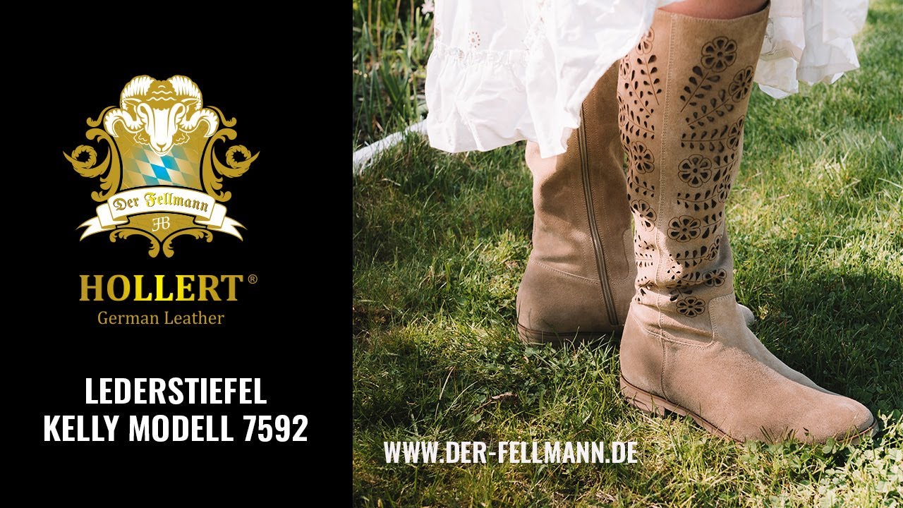 Lederstiefel Kelly Modell 7592 - Hollert - Der-fellmann