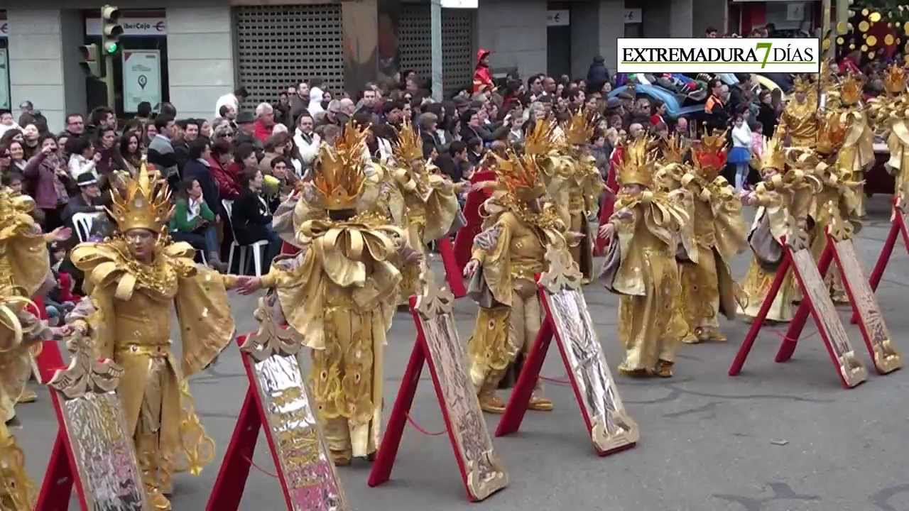 CINCO PRIMEROS PREMIOS DEL DESFILE DE COMPARSAS BADAJOZ 2014