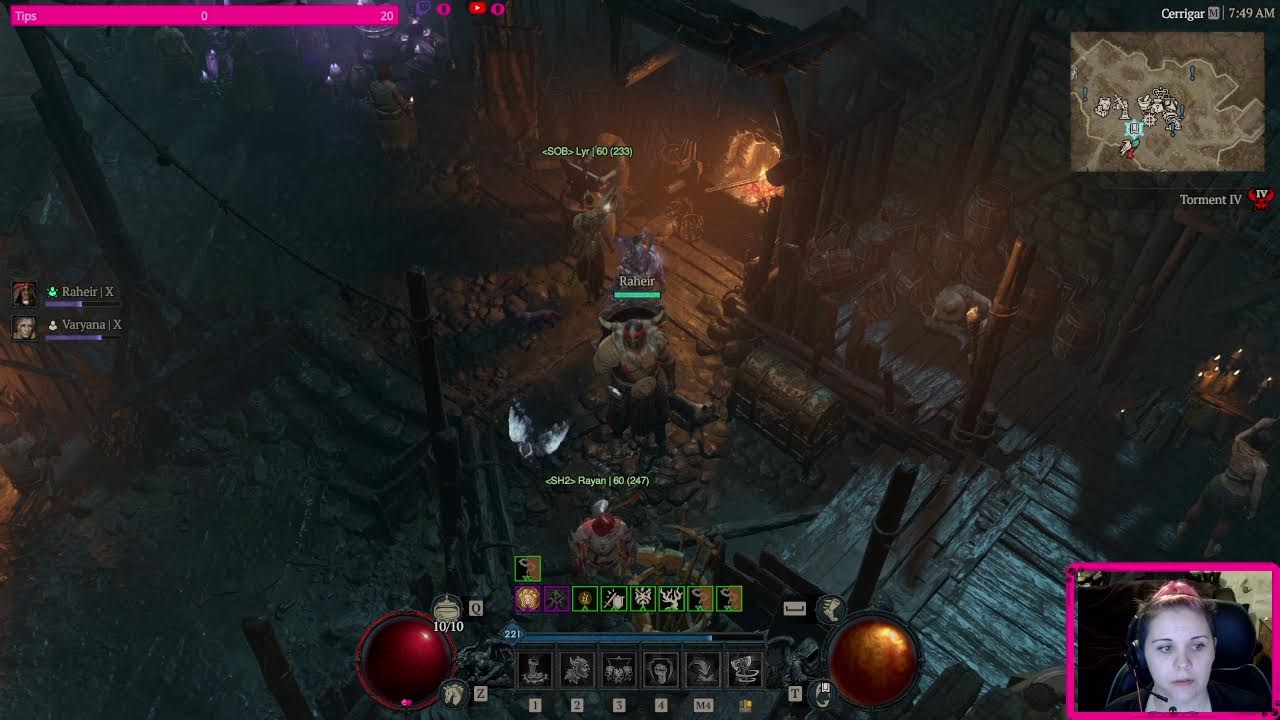 Bosses with Minionmancer and Whirlquake Barb