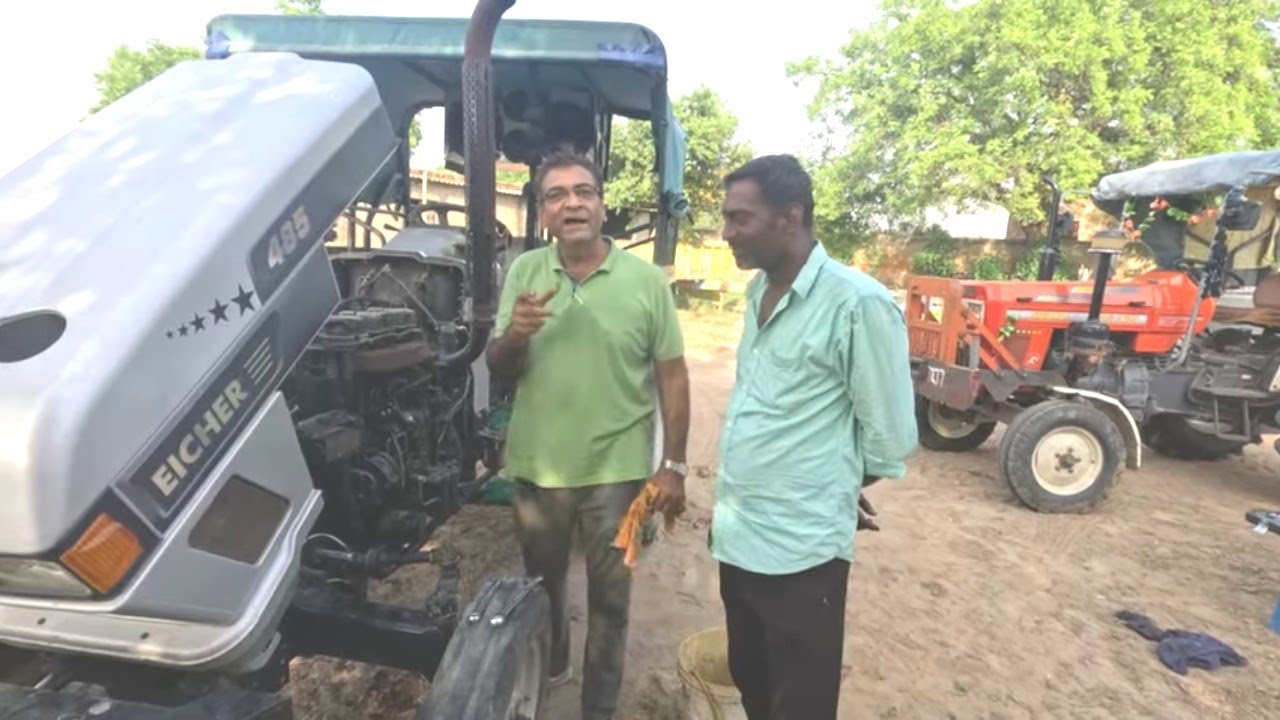 पहले तो सफेद धूआ देता था, अब देकर दिखाएं। Spill cut timing setting & Tapped match Eicher 485 tractor