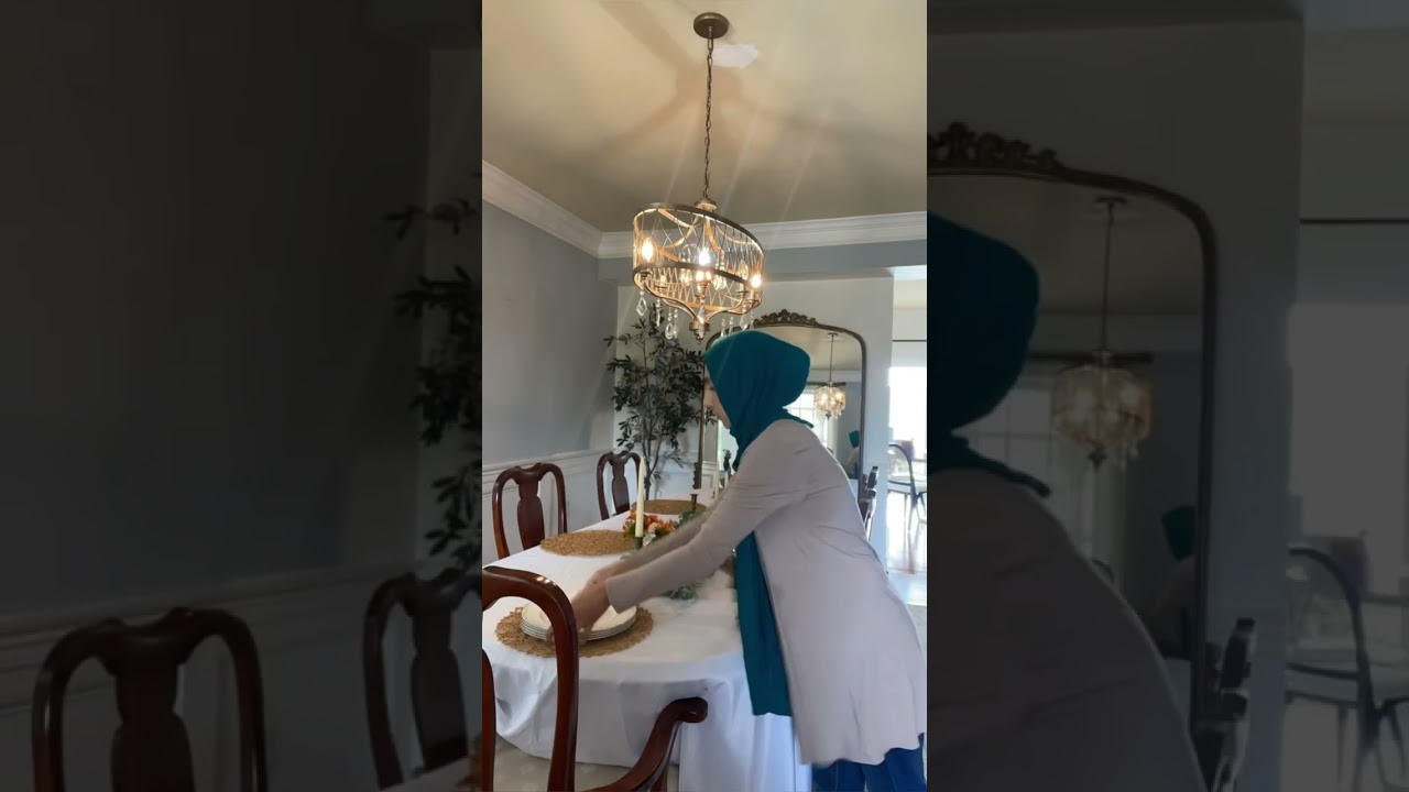 Ramadan dining table set up!