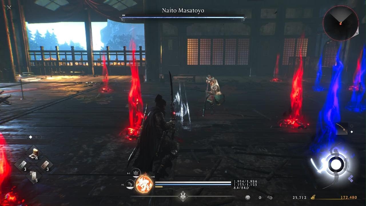 Nioh 3 Takeda’s Four Heavenly Kings with a side of cheese for the first 2 bosses. 