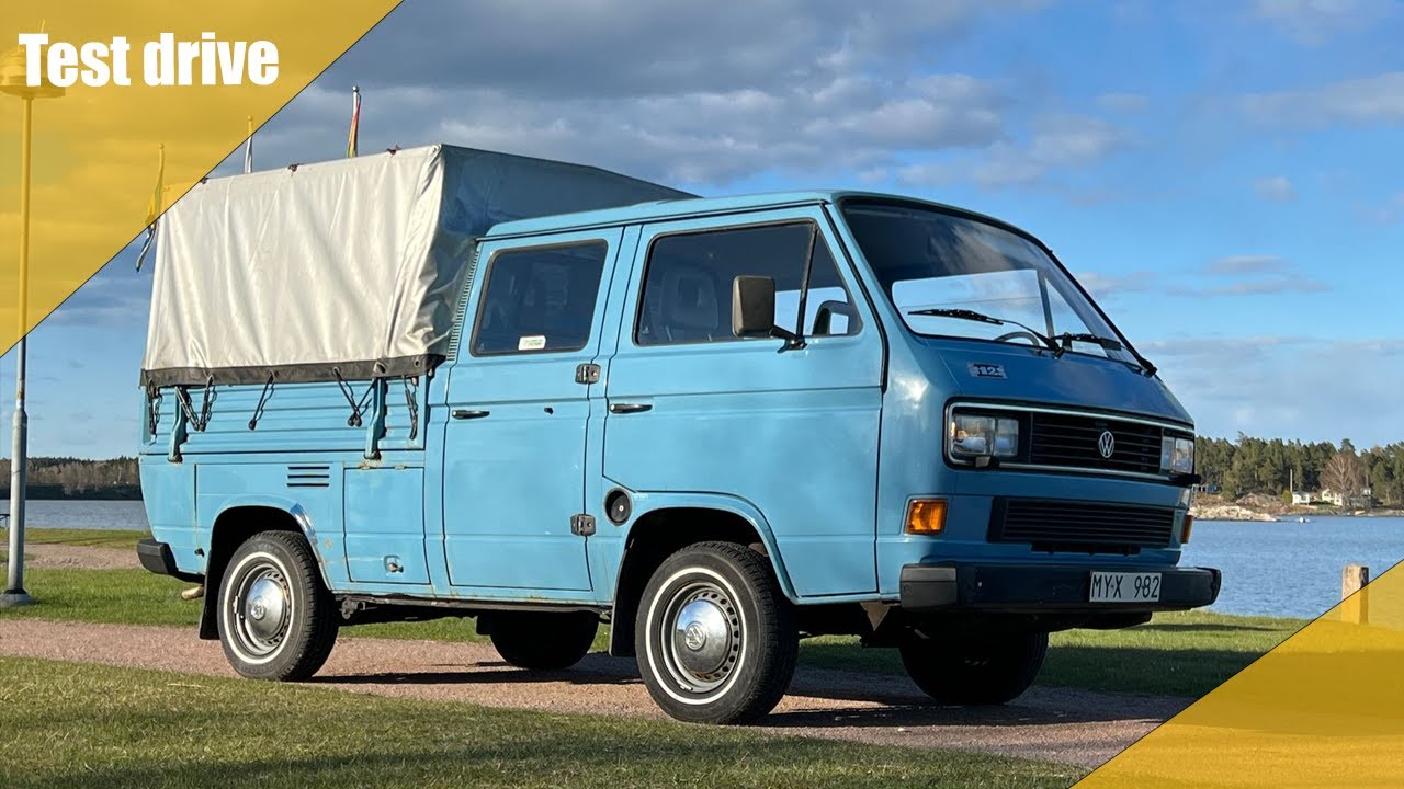 15948 - Volkswagen Typ2 T3 Pickup Dubbelhytt 112i &mdash; 1987