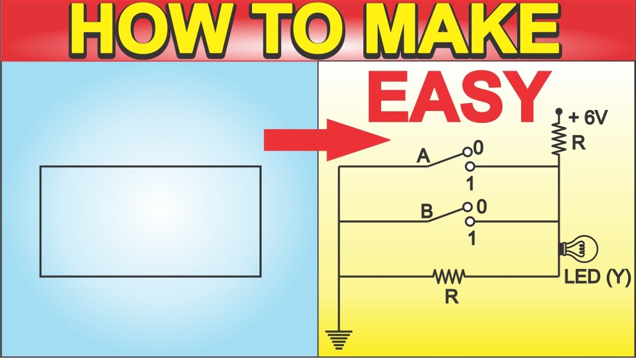 The Circuit Diagram Shown Here Corresponds To The Logic Gate. How to Draw in Corel | Seekh Raha Hoon