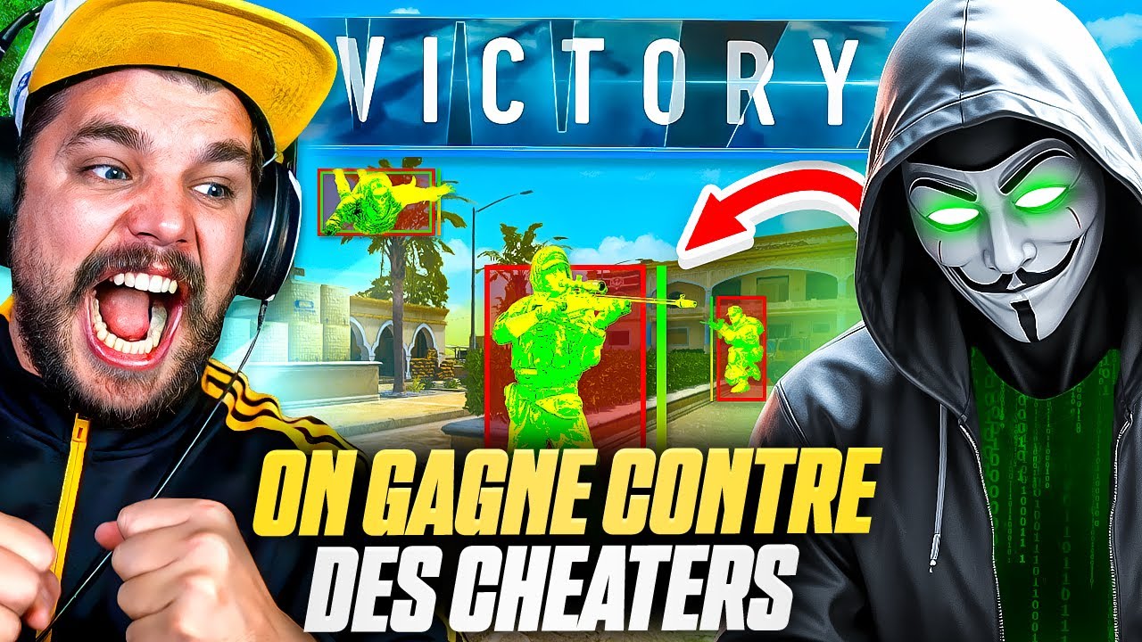 On FAIT TOP 1 contre une TEAM de CHEATERS !!