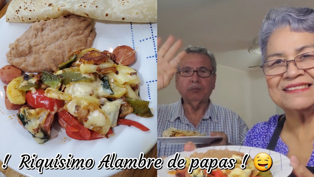 ! Sabroso Alambre de papas ! 😋 🤤🥔🍅🧀🧅| Cocina Tutuli 