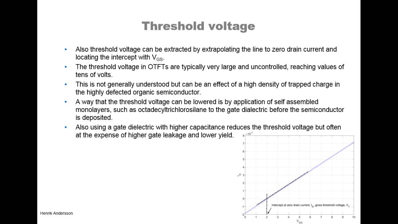 Thin Film Transistors (TFTS)
