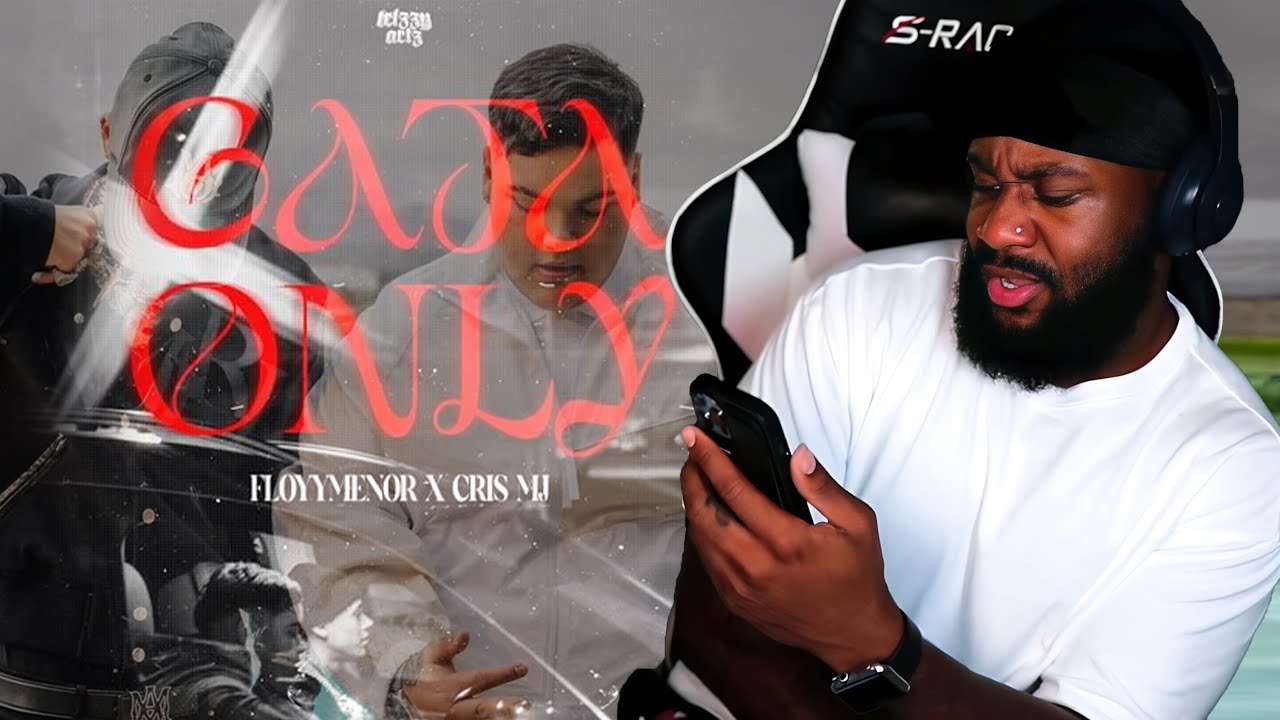 FIRST TIME LISTENING TO THEM!! | FloyyMenor, Cris MJ - Gata Only [REACTION]