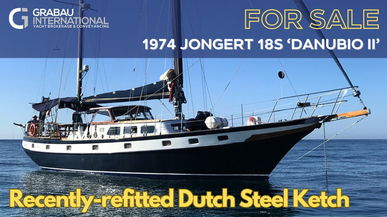 [OFF MARKET]  1974 JONGERT 18s 'Danubio II' | Sailing Yacht for sale with Grabau International