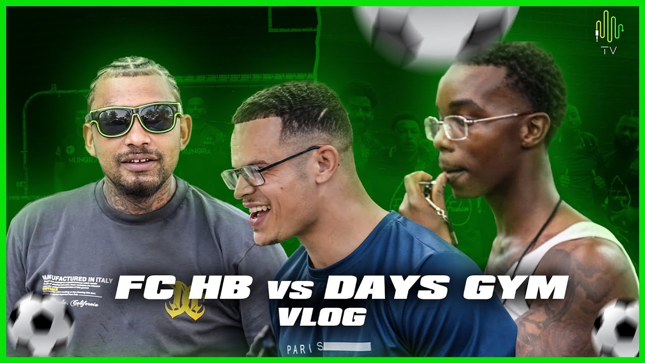 FC HB VS DAYSGYM VLOG || KAN EEN VECHTER OOK VOETBALLEN? 👀|| DUBBELE PANNA!?😱