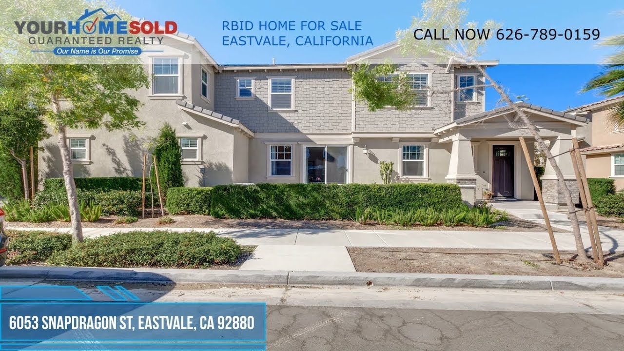 AWESOME RBID HOME FOR SALE IN EASTVALE - 6053 SNAPDRAGON ST, EASTVALE, CA 92880