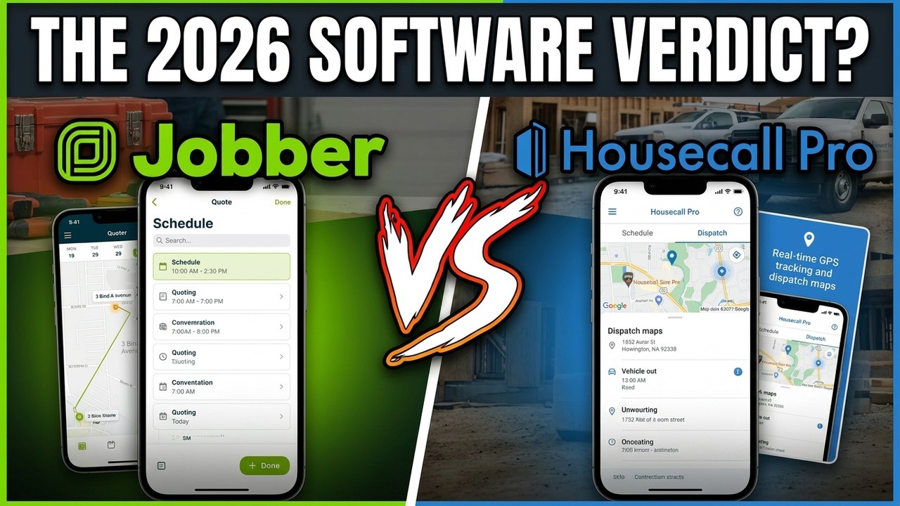 Jobber vs Housecall Pro 2026: Which Is Better for Contractors?