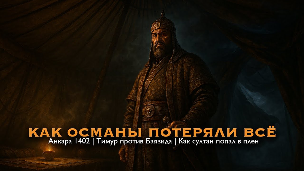 ⚔️Битва при Анкаре 1402: как Тимур сломал Баязида | Конец &laquo;Молниеносного&raquo; #история #османскаяимперия