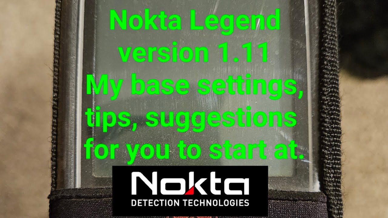 Мои настройки Nokta Legend и несколько советов, которые могут помочь вам настроить устройство