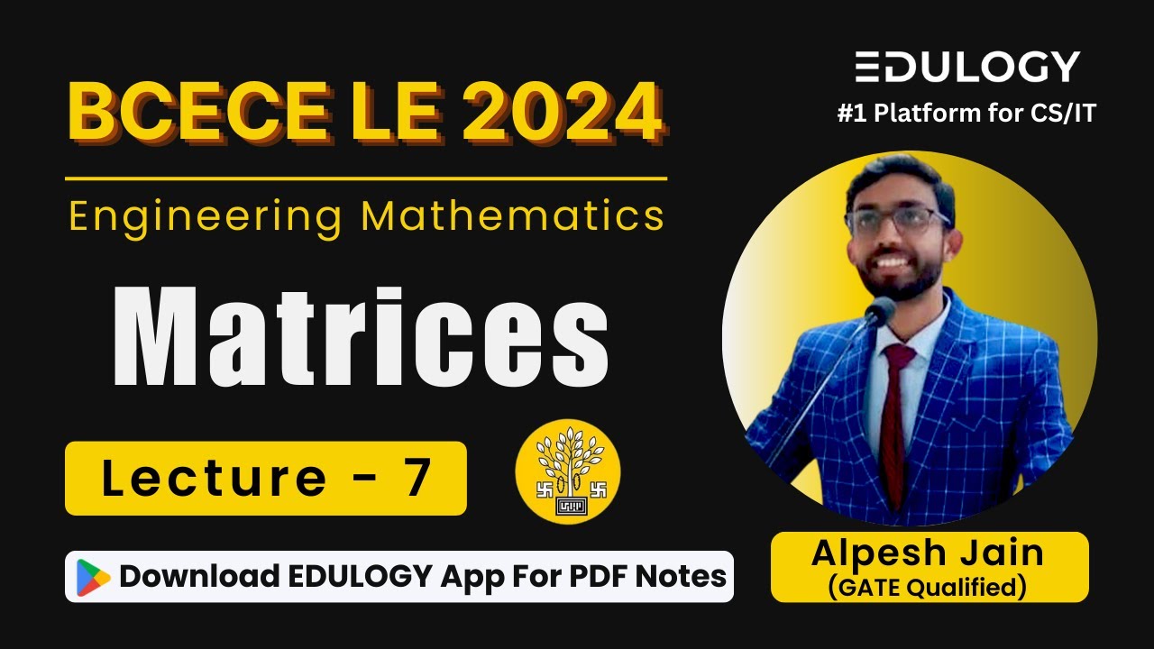 Bcece Le Mathematics Class-7 | Checking the Consistency of System of Linear Equation | BCECE LE 2024