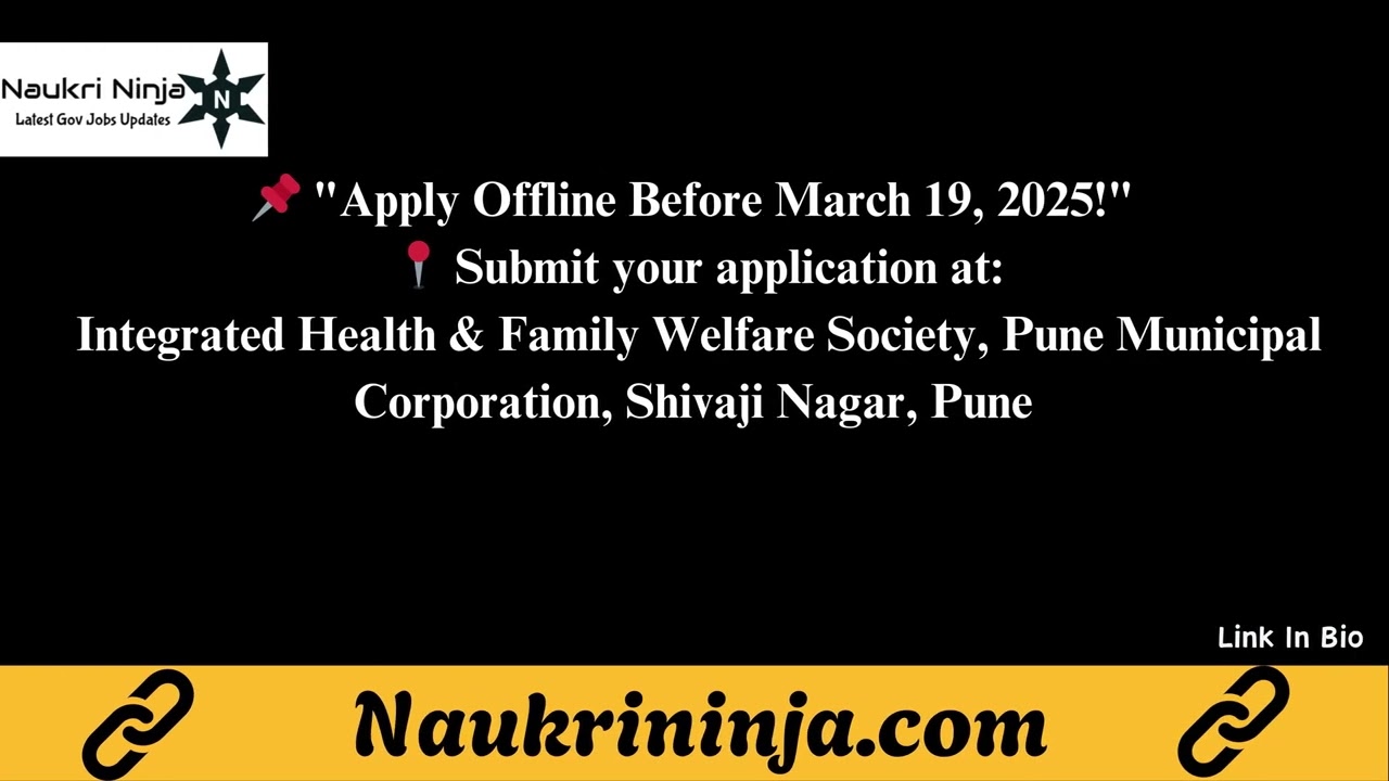 PMC NUHM Recruitment 2025 | 102 Govt Medical Jobs | Apply Before March 19 | Pune Jobs