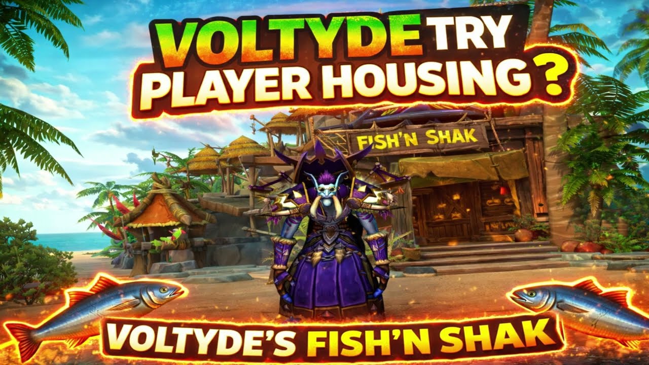 Voltyde Build a Fish’n Shak 🐟 | Midnight Prep on Mal’Ganis