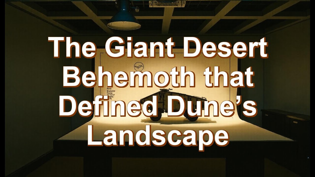 The Giant Desert Behemoth that Defined Dune’s Landscape