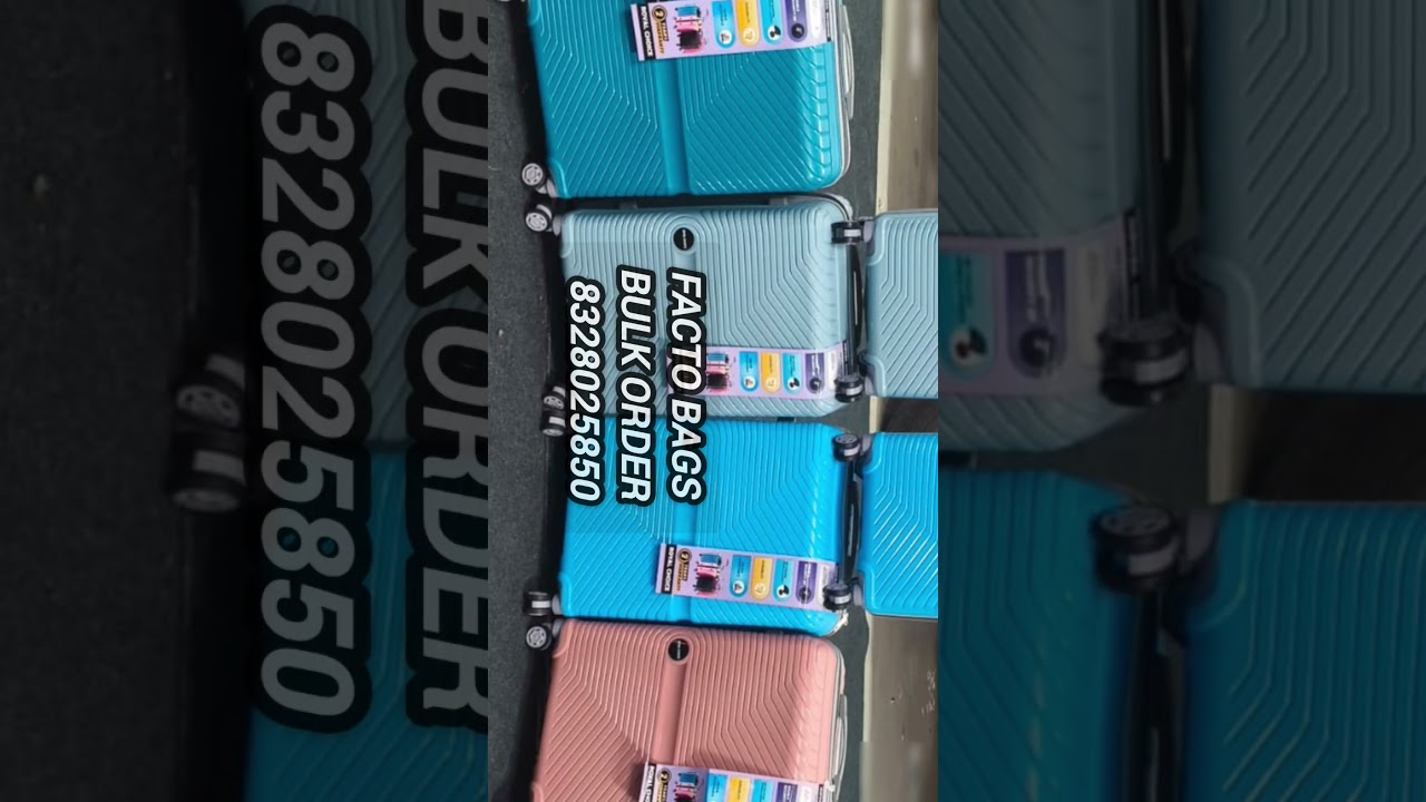 Fiber Trolley Bags & Polycarbonate Trolley Bags | Wholesale Price | All India Delivery 