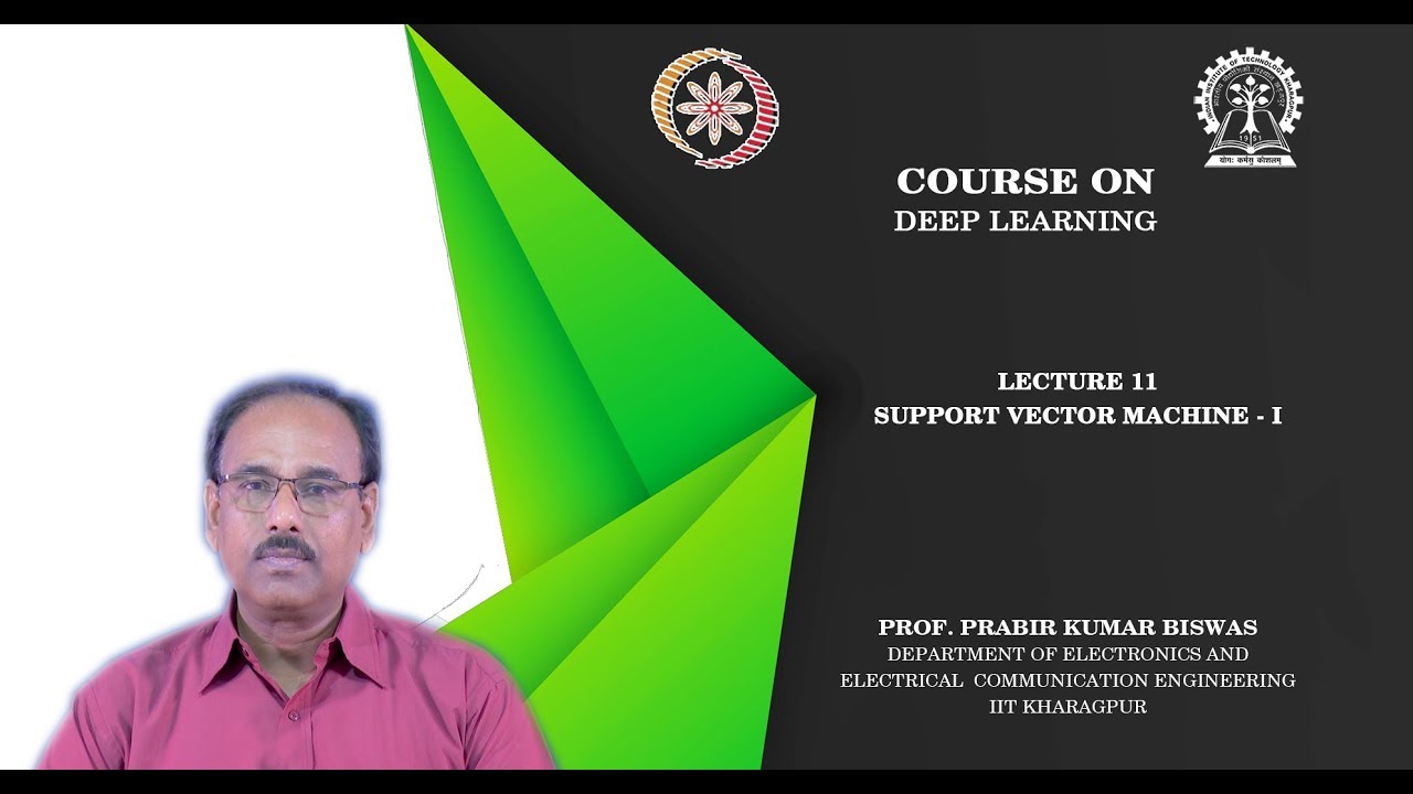 Lecture 11 : Support Vector Machine - I