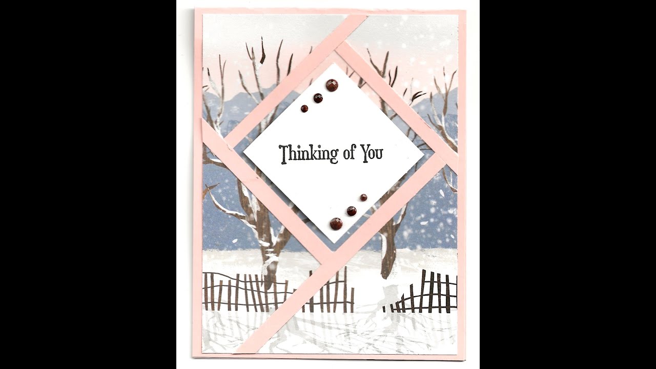 Fractured Card One Horse Open Sleigh