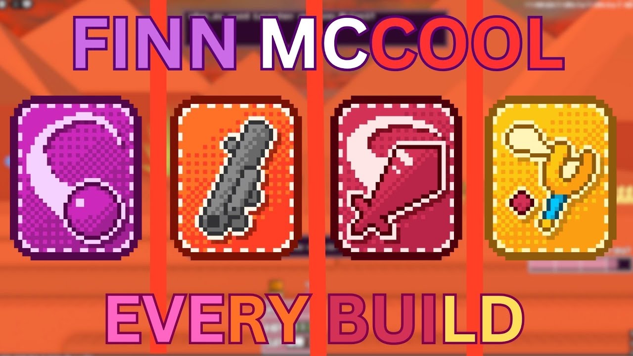 DEFEATING FINN MCCOOL WITH EVERY WEAPON BUILD.. | Block Tales Demo 4