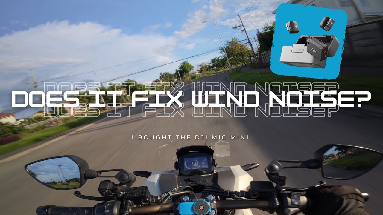 I Bought the DJI Mic Mini &mdash; Does It Fix Wind Noise? (Unbox + Ride Test)