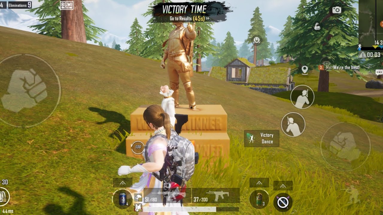 BGMI Ranked Win | 9 Kills