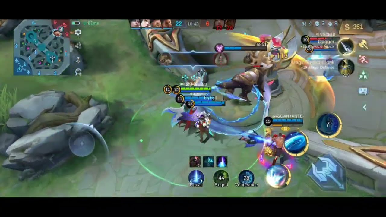 Flgameplay ml Hero Fighter + Assassin Full One hour Until Moblie legends