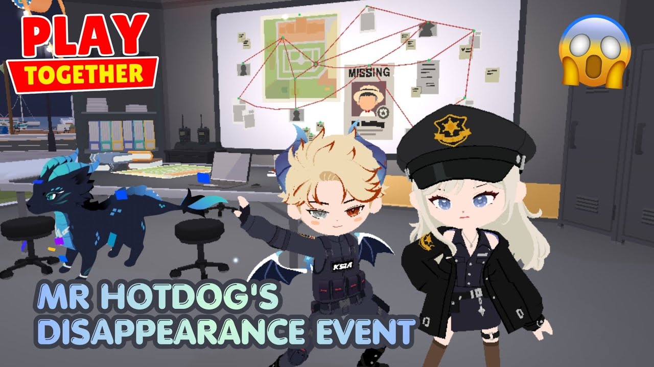 MR HOTDOG DISAPPEARANCE EVENT . PLAYTOGETHER GAME INDONESIA