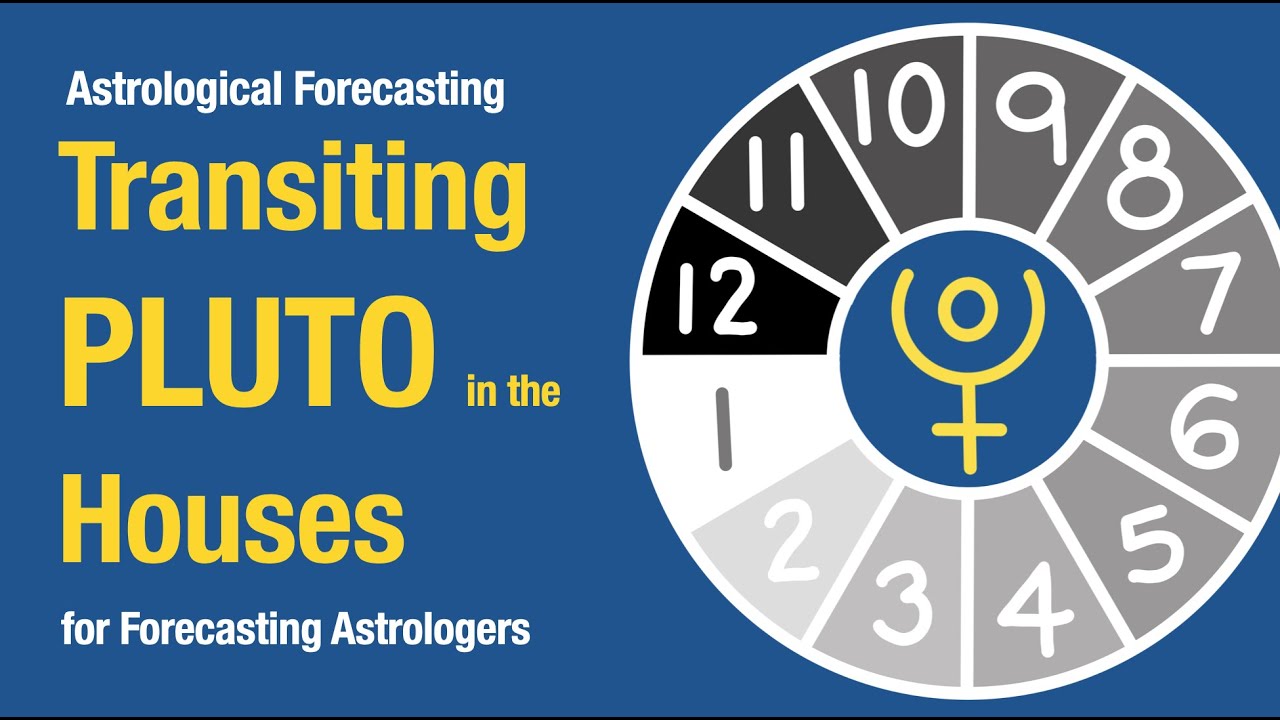 Pluto Transits Through the Houses for Forecasting Astrologers ⭐️