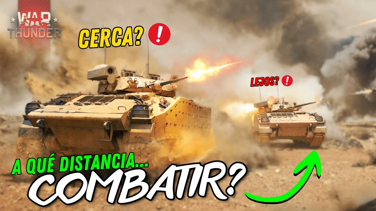 A qué DISTANCIA COMBATIR?! Con esto MEJORARÁS MUCHISÍMO en War Thunder #warthunder