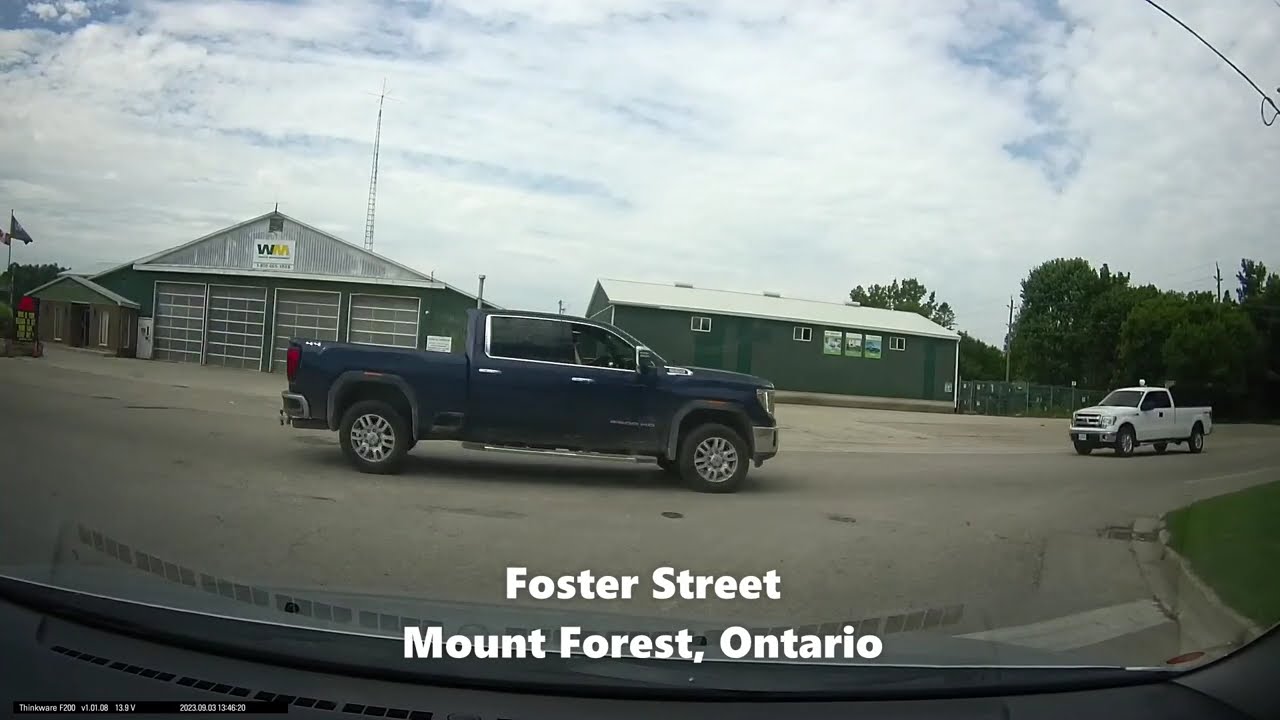 Mount Forest, Ontario Drive (Sept. 3/23)