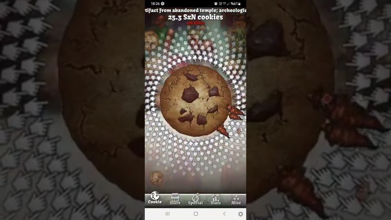 Grandmapocalypse? Why is the background scary in Cookie Clicker? #cookieclicker