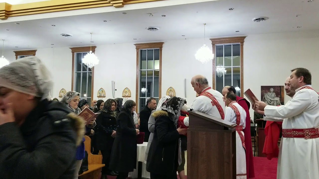 Assyrian Church ✝ Mar Zaia Khoshaba ✝ Baoota'd Nineveh Mass ✝ January 31st, 2018,  Toronto, pt3